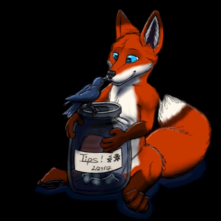 Foxes need coffee too!